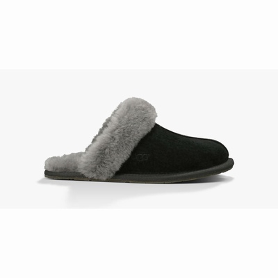 Chinelos UGG Scuffette II Mulher Pretas/Cinzentas | PT-FQUBE